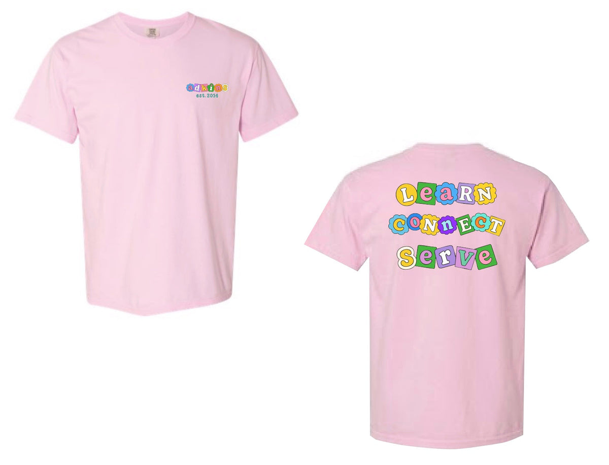 Adkins Learn, Connect, Serve T-Shirt ADULT