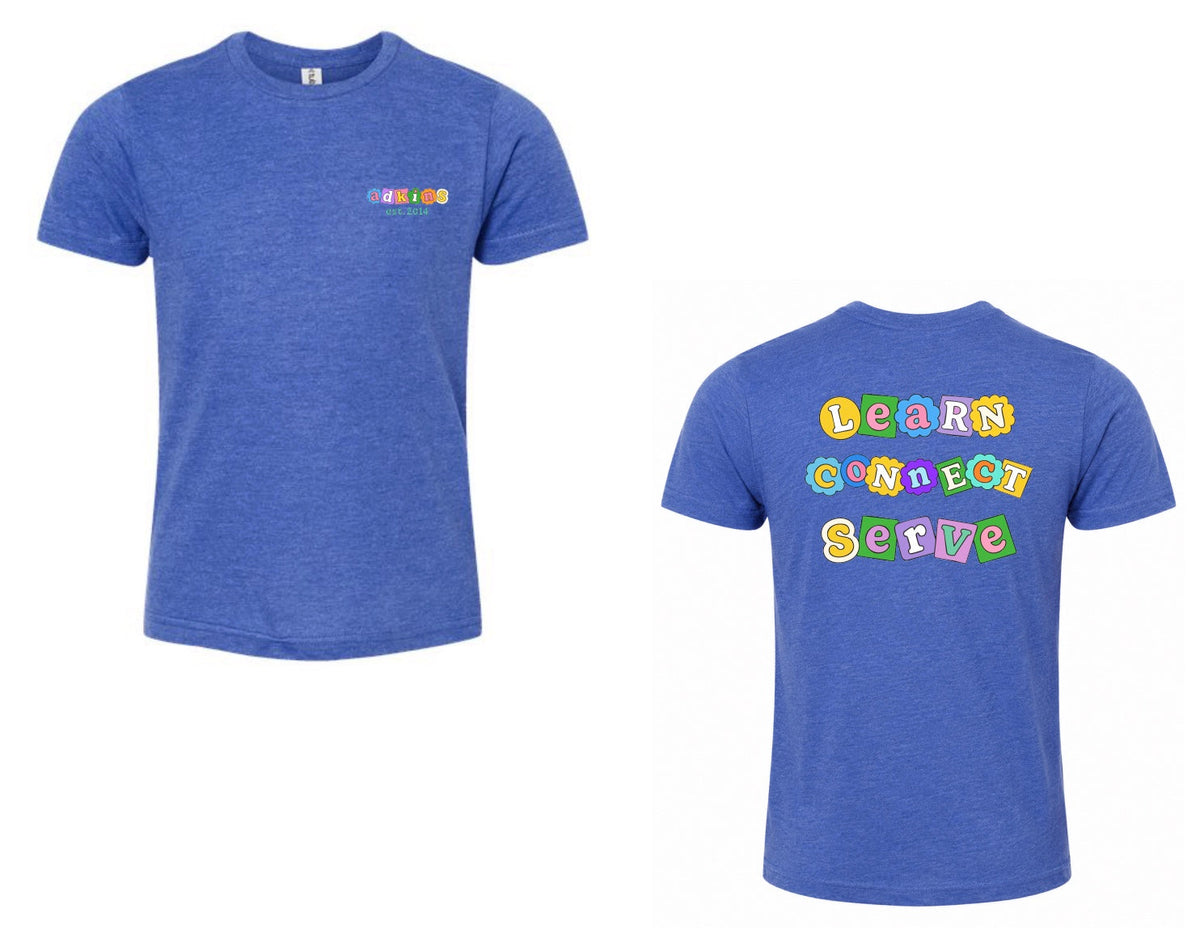 Adkins Learn, Connect, Serve T-Shirt ADULT